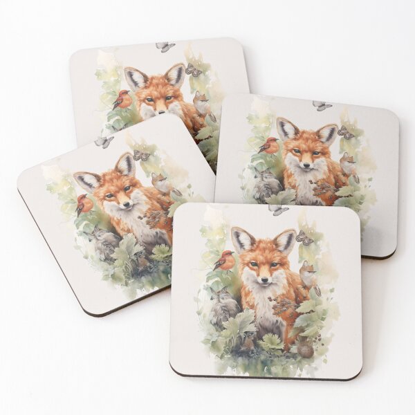 Item preview, Cute Fox, Boho Style designed and sold by Sketch-Shack.