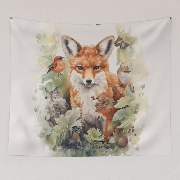 Artikelvorschau, Süßer Fuchs, Boho-Stil entworfen und verkauft von Sketch-Shack.