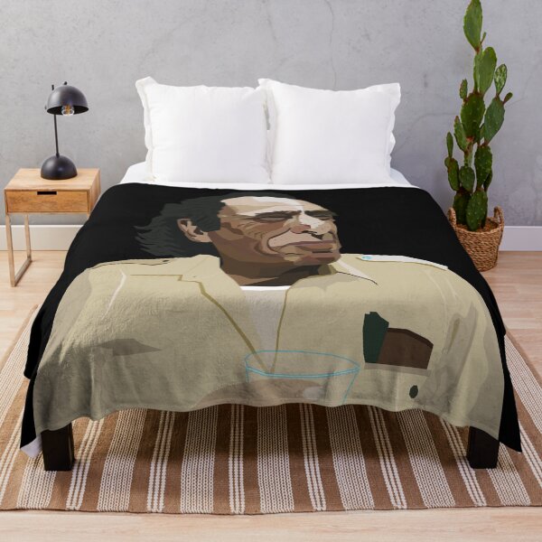 Item preview, Charles Bukowski's Spirit: Wearable Wisdom Portrait Art designed and sold by Boogosh.