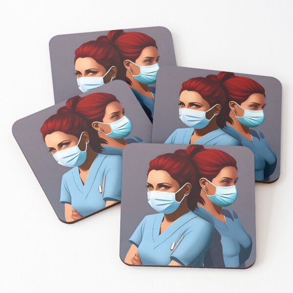 Item preview, Nurse caring for a patient designed and sold by Colin Bentham.