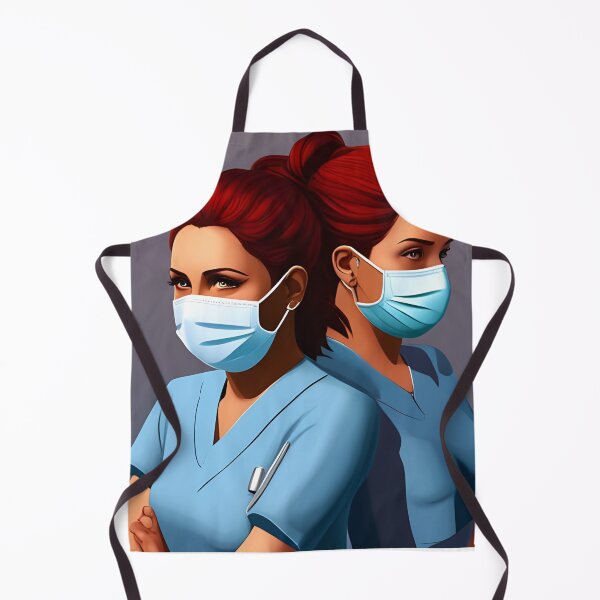 Item preview, Nurse caring for a patient designed and sold by Colin Bentham.