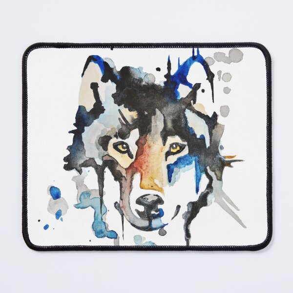 Item preview, Watercolour Wolf designed and sold by Total-Cult.