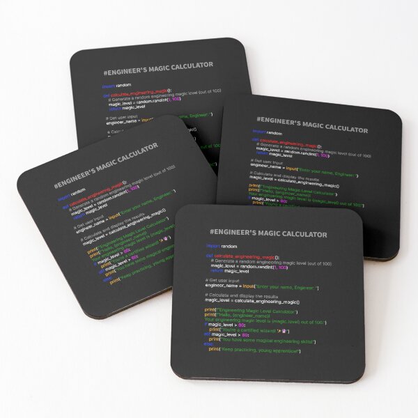 Item preview, Engineers Engineering Coding Programming Magic Wizard designed and sold by OliveAndSnow.