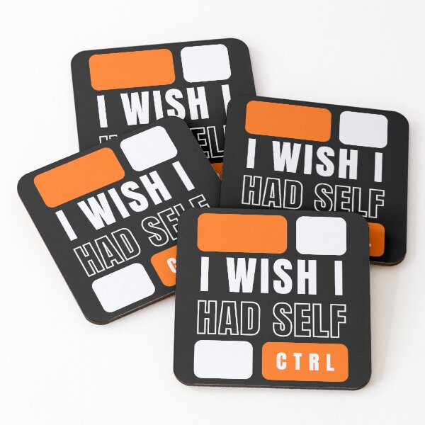 Item preview, I Wish I Had Self Control designed and sold by WonkeyCreations.
