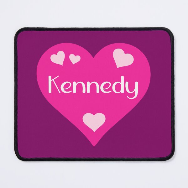 Item preview, Kennedy Name Pink Heart designed and sold by Jeallan Designs.