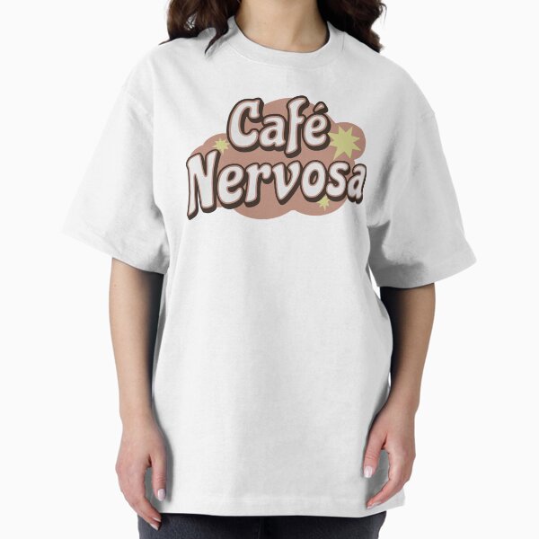 Café Nervosa T-shirt oversize