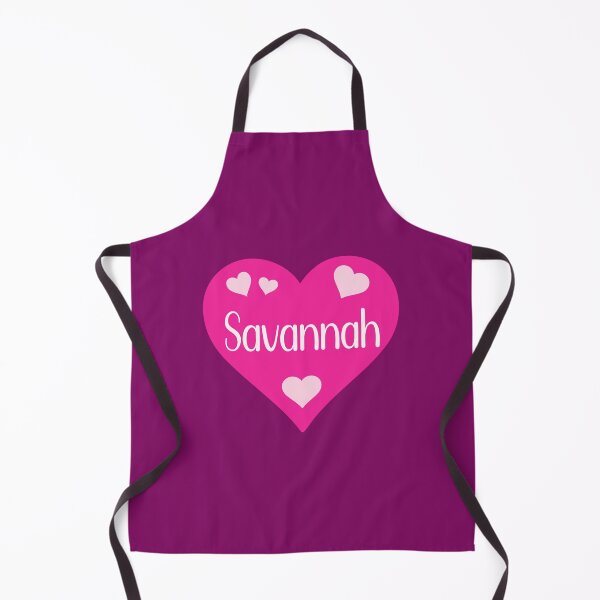Artikelvorschau, Savannah Name Pink Heart entworfen und verkauft von Jeallan Designs.