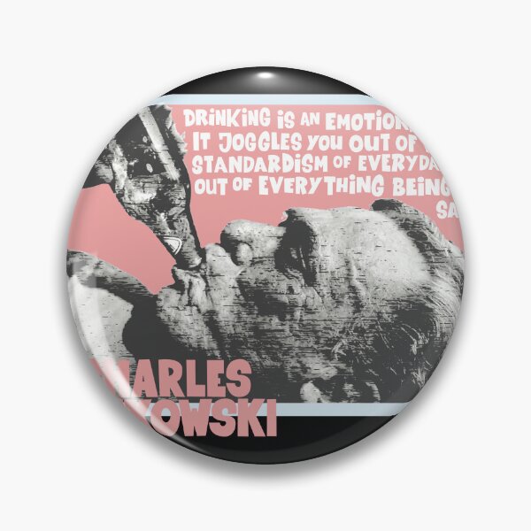 Item preview, Charles Bukowski's Spirit: Wearable Wisdom designed and sold by Boogosh.