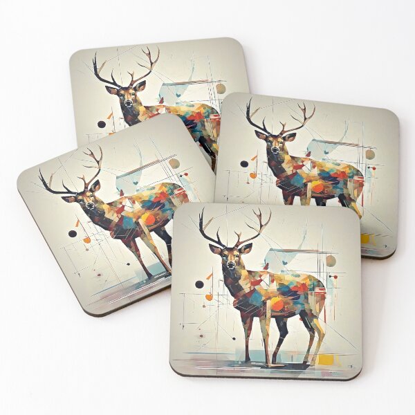 Item preview, Standing deer designed and sold by bogfl.