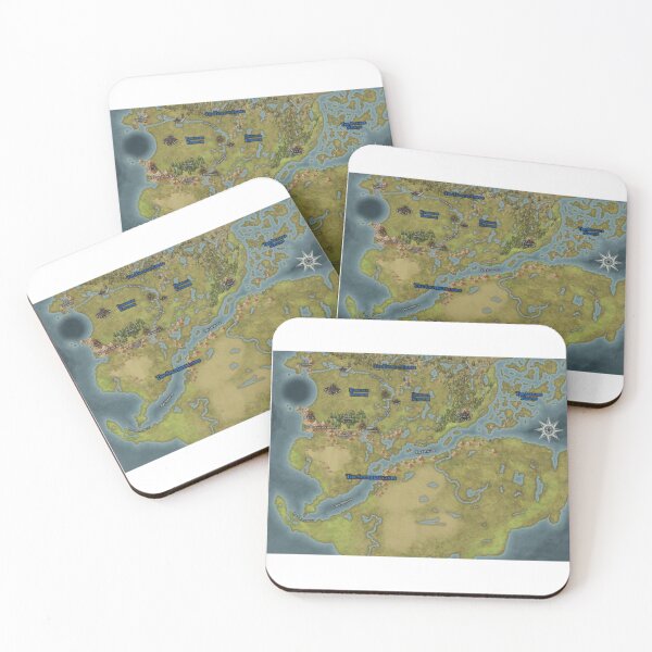 Item preview, Map of Dovrador designed and sold by Zagaroth's Emporium.