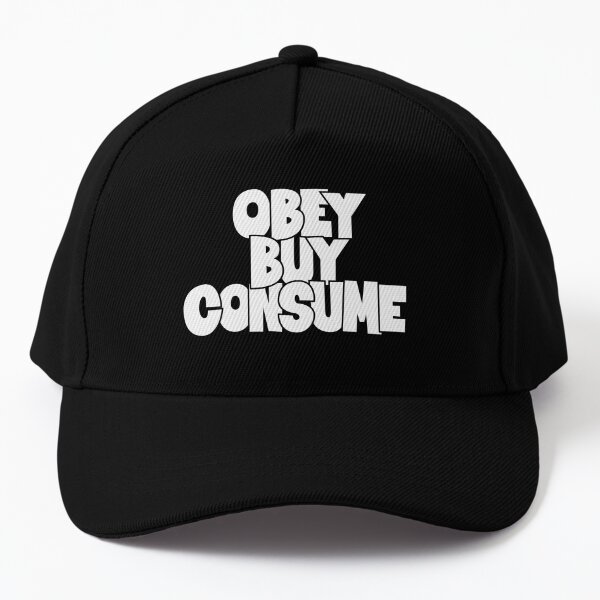 Obey Heavy Work Black Trucker Hat