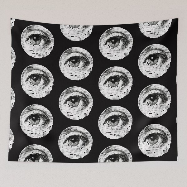 Item preview, eye halftone dotwork designed and sold by Ratatatts.