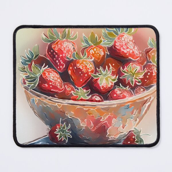 Item preview, Strawberry Bowl Overflowing designed and sold by Finding Fortuity.
