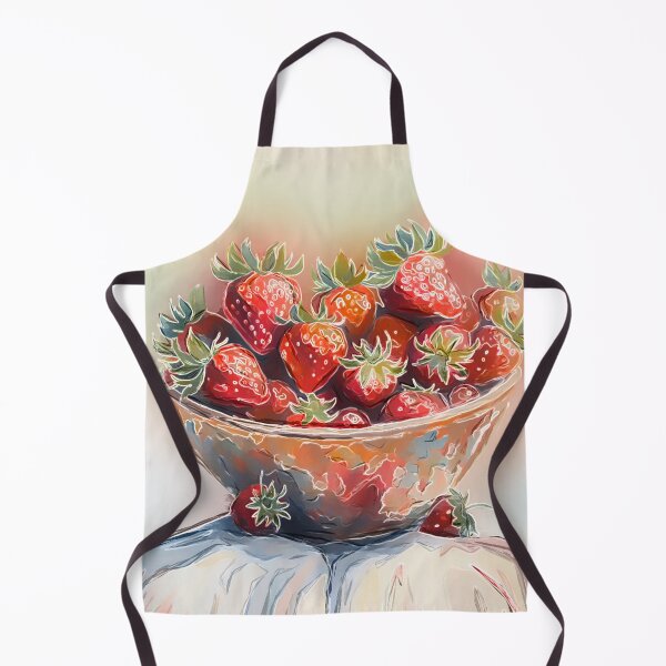 Item preview, Strawberry Bowl Overflowing designed and sold by Finding Fortuity.