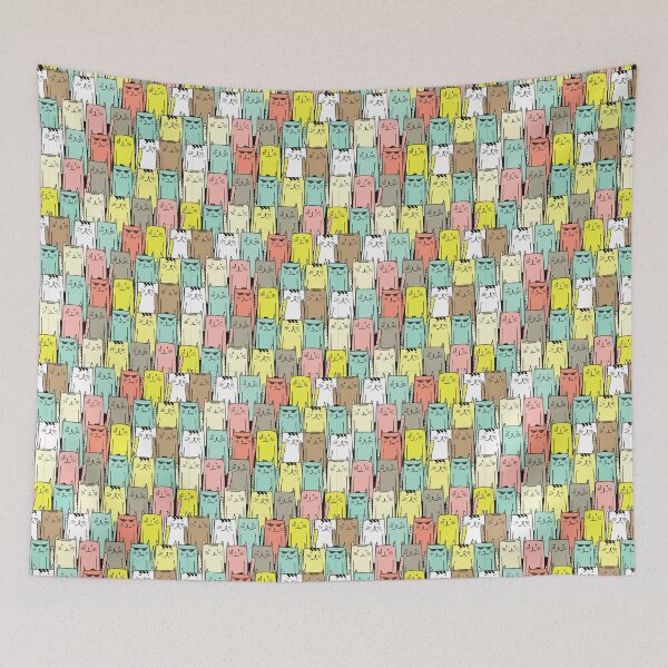 Item preview, Cat slave -  cat family pattern designed and sold by mamacub.
