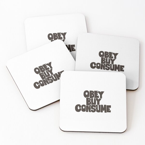 Item preview, Obey, Buy, Consume: A Thought-Provoking Tribute to Orwell and “They Live” designed and sold by Boogosh.