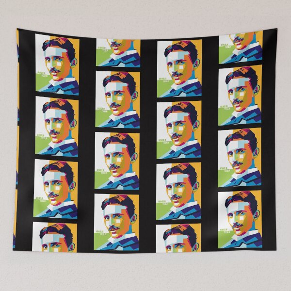 Item preview, nikola tesla designed and sold by Ratatatts.
