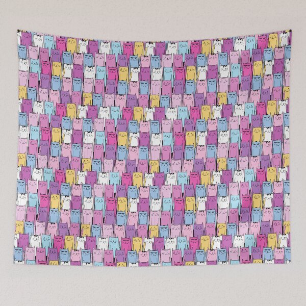 Item preview, Cat slave -  cat family pattern designed and sold by mamacub.