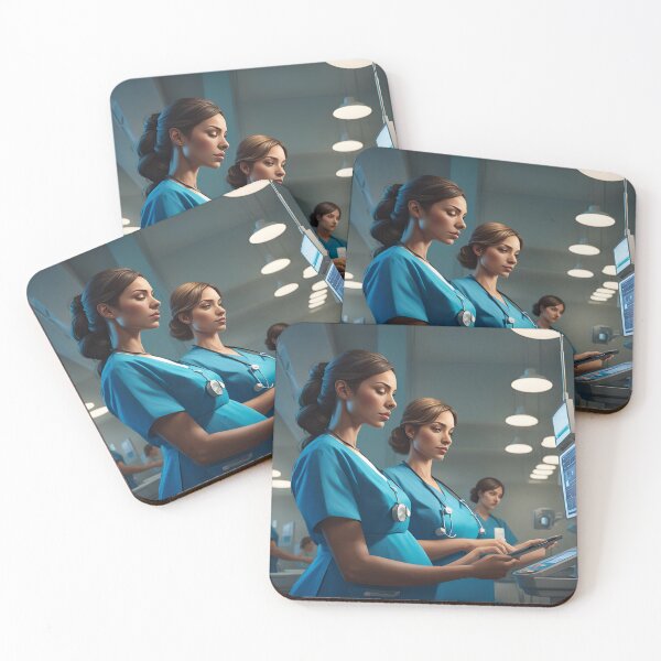 Item preview, Nurses in the Maternity Ward designed and sold by Colin Bentham.