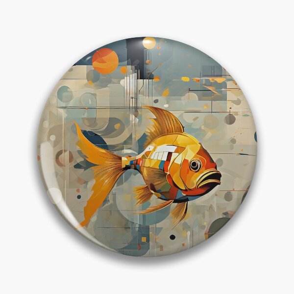 Item preview, Gold fish designed and sold by bogfl.
