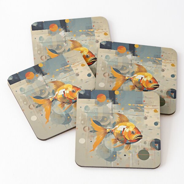 Item preview, Gold fish designed and sold by bogfl.