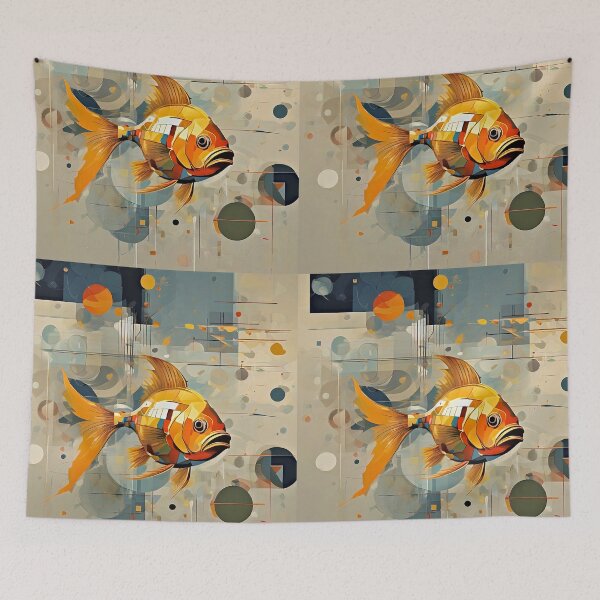 Item preview, Gold fish designed and sold by bogfl.