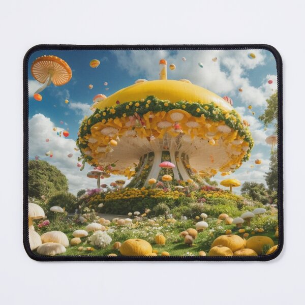 Item preview, A Hippie's Mushroom Paradise - 38 designed and sold by nyathiwa.