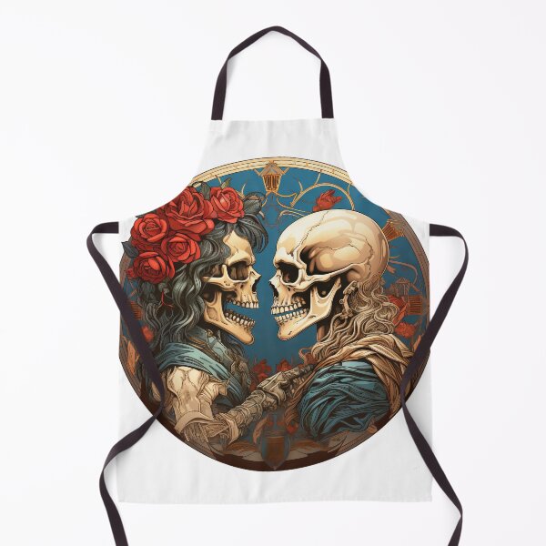 Item preview, Eternal Embrace Skeleton Sticker - Gothic Romance Art designed and sold by SlayerOfKings.