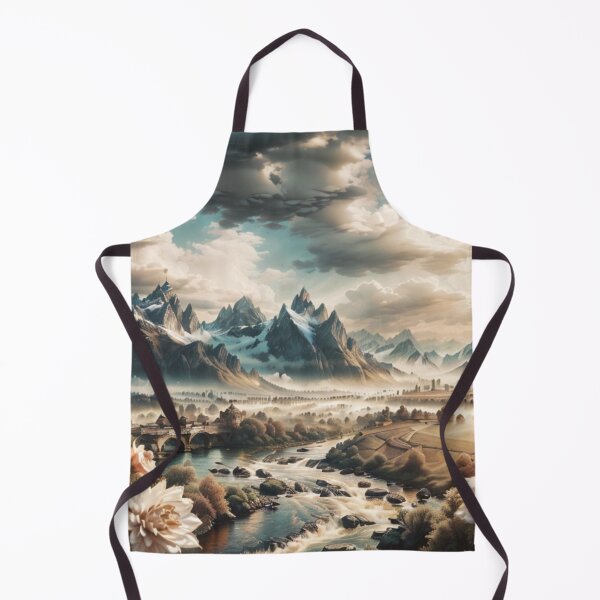 Item preview, mountains in the cold winter designed and sold by mikaws.