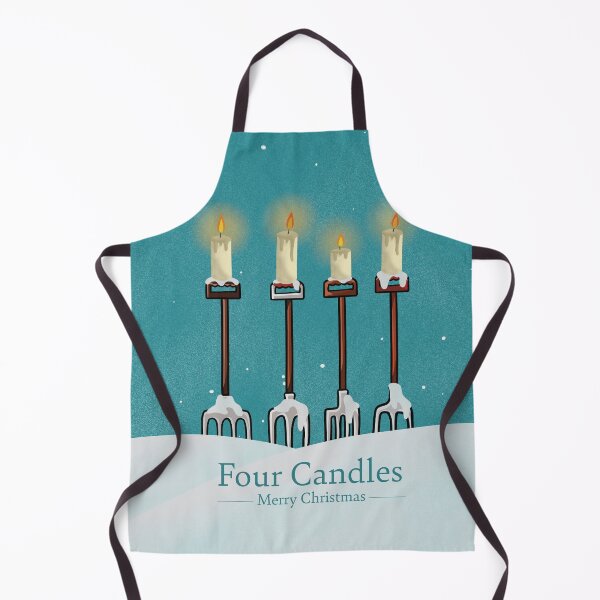 Item preview, 4 Candles Funny Christmas Design designed and sold by anniemarr.