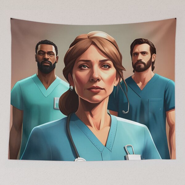 Item preview, Nurses designed and sold by Colin Bentham.