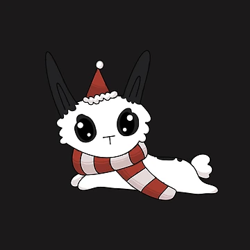 Artwork thumbnail, Christmas Rabbit by maxweb