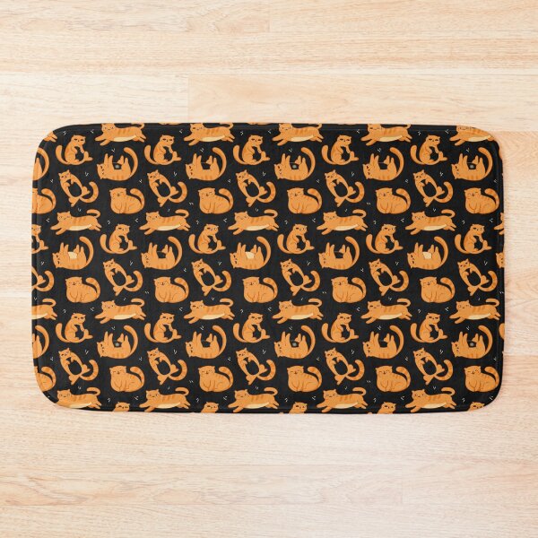 Item preview, Cat slave - cute orange cat pattern designed and sold by mamacub.