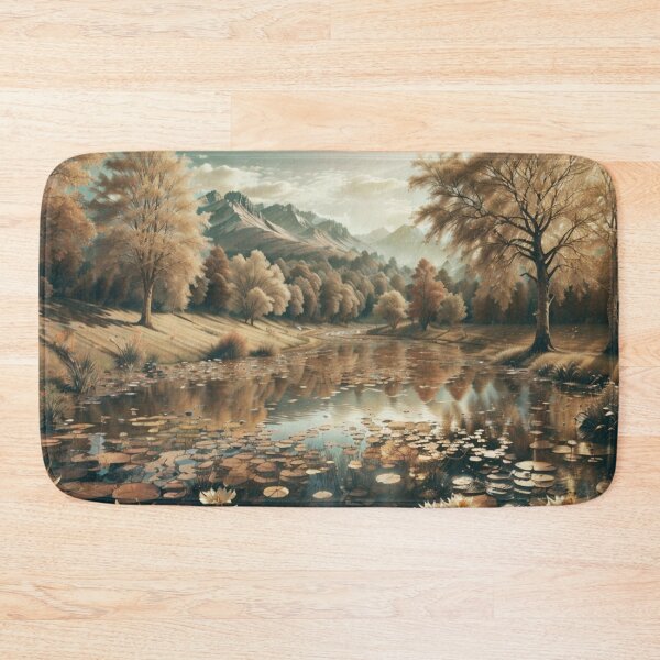 Item preview, big lake during spring time designed and sold by mikaws.