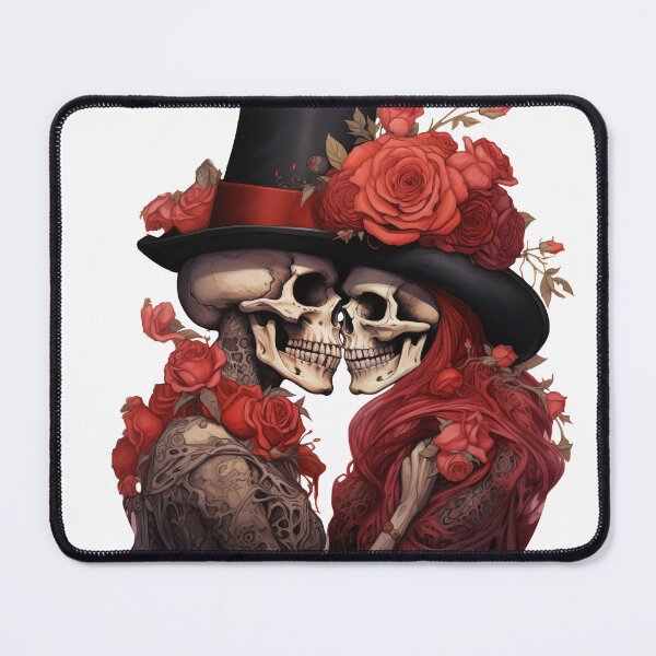 Item preview, Two skeletons kissing designed and sold by enver kucur.