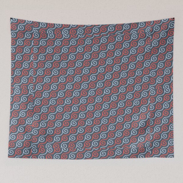 Item preview, Patrón de diseño de ondas frescas designed and sold by RetailKing.