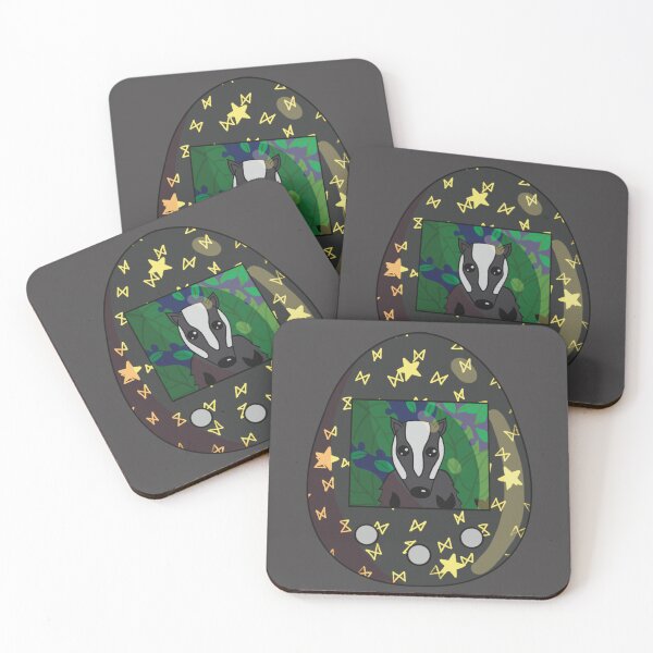 Item preview, Badger Tamagotchi  designed and sold by MistyMortal.