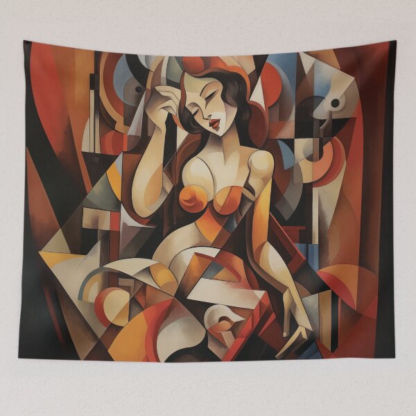 Item preview, Geometric Whispers: A Dance of Dimensions designed and sold by ZedMont.