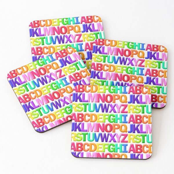 Item preview, El alfabeto inglés en un arco iris designed and sold by BeeCeeDeeTee.