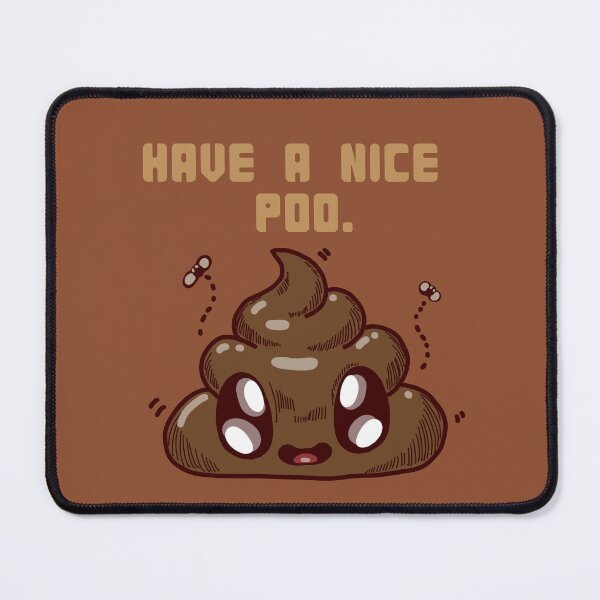 Item preview, Have a nice pooo. kawaii emoji cartoon designed and sold by La Loca.