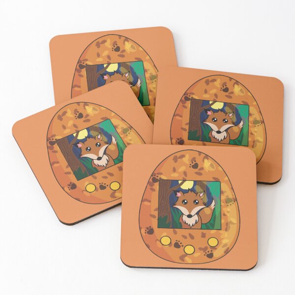 Item preview, Fox Tamagotchi designed and sold by MistyMortal.