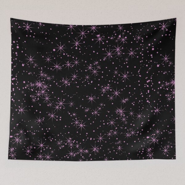 Item preview, Simple pink stars pattern designed and sold by HarridanCreates.