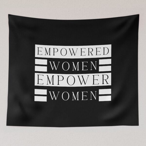 Item preview, Empowered women empower women positive inspirational - Funny quote meme designed and sold by Jesticker.