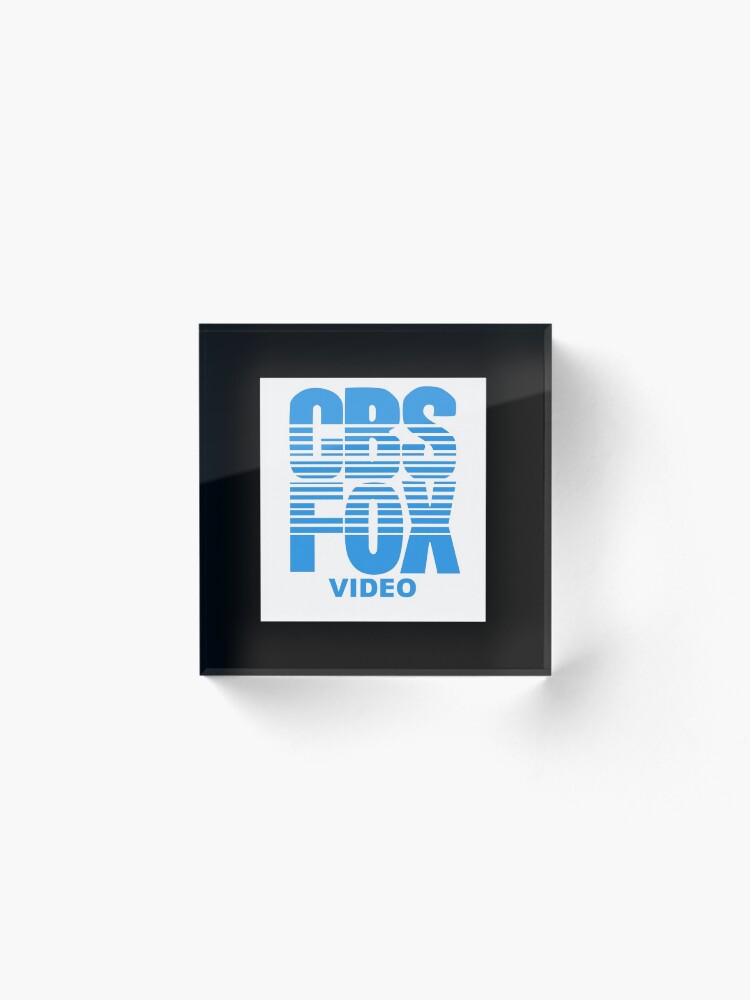 "CBS FOX VIDEO VHS logo" Acrylic Block for Sale by LaTerruer | Redbubble