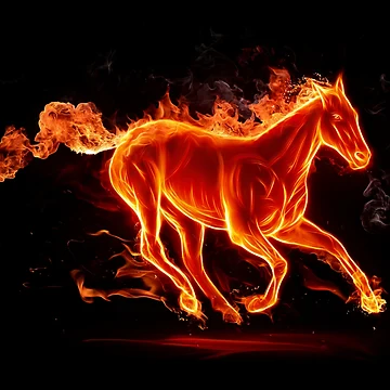 Artwork thumbnail, Cheval by Collection de trésors