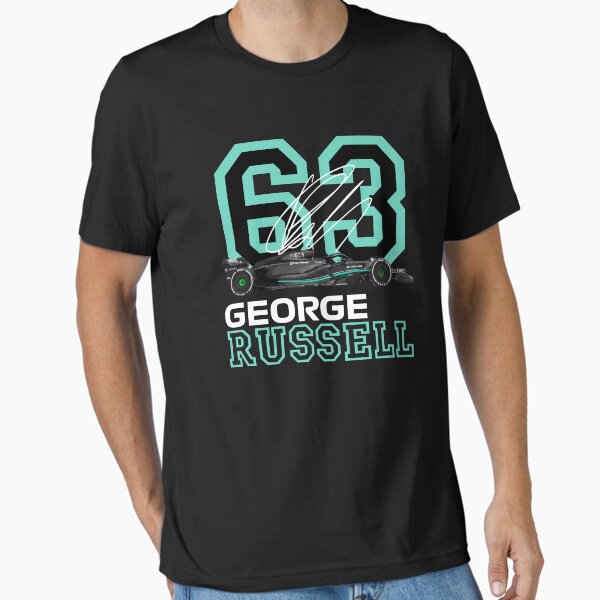 Aperçu de l'œuvre George Russel #63 créée et vendue par Formula 1 Designs.
