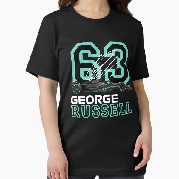 Aperçu de l'œuvre George Russel #63 créée et vendue par Formula 1 Designs.