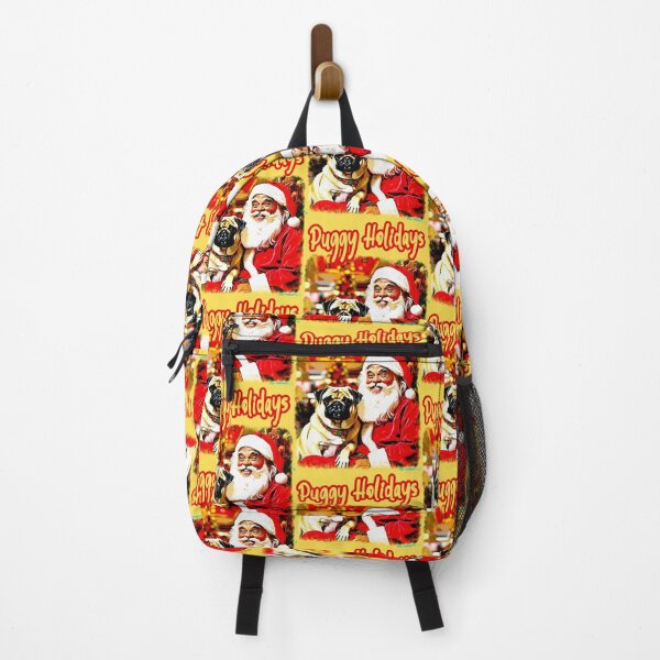 Item preview, Pug HAPPY HOLIDAYS 34 PUGGY HOLIDAYS designed and sold by RedBluffTraders.