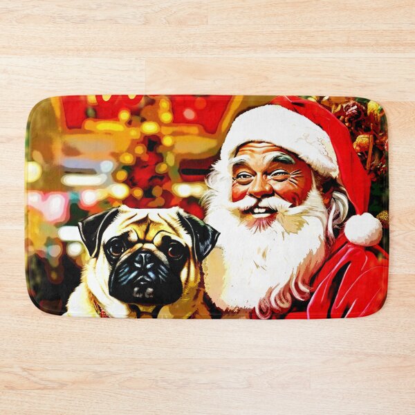Item preview, Pug HAPPY HOLIDAYS 34 PUGGY HOLIDAYS designed and sold by RedBluffTraders.
