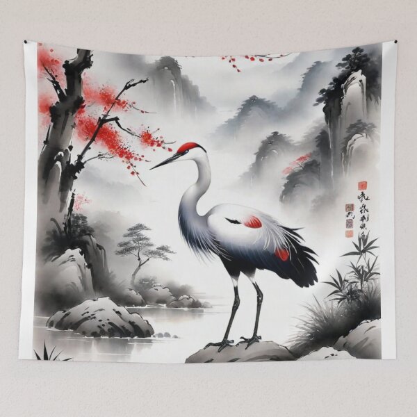 Item preview, Red-crowned crane 04 designed and sold by I-HERE.
